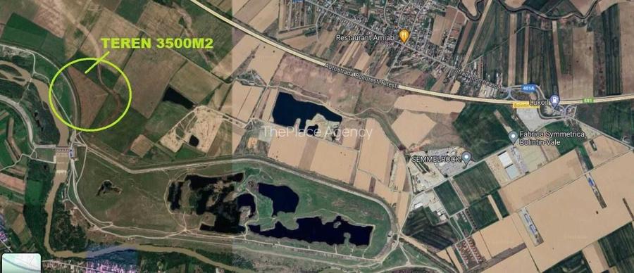 Teren industrial, posibil constructie hale, Bolintin-Vale - 2