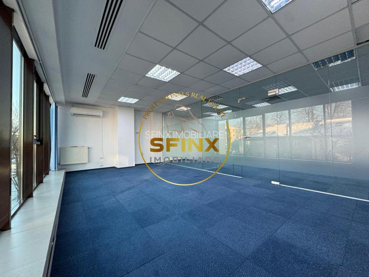 Barbu Vacarescu-Spatiu birouri luminos, frumos amenajat, accesibilitate stradala - 2