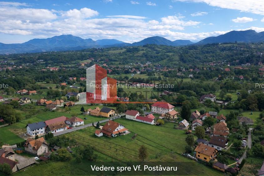 Teren intravilan 2.600 mp Predeluț Bran | Vedere Bucegi și Castelul Bran | Utili - 6