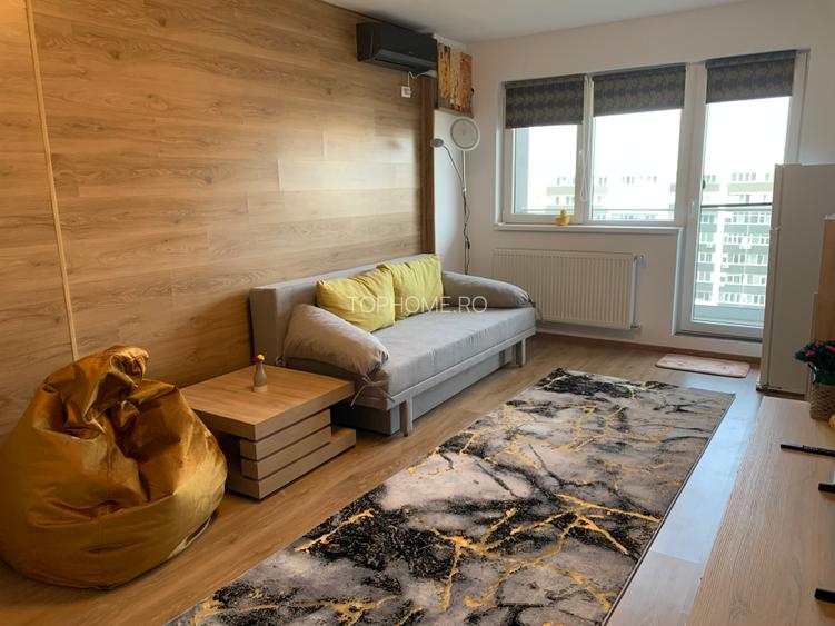 Garsoniera superba de inchiriat, bloc nou, mobilata+utilata, metrou Berceni - 2