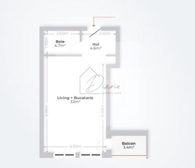 Garsoniera MTM Pipera Lake I Cesiune I taxare inversa I COMISION 0% - 2