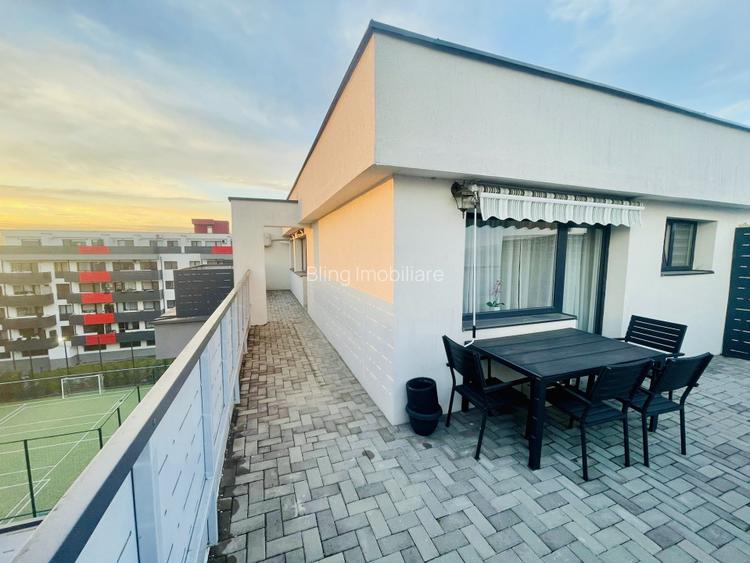 Apartament la cheie cu terasa de 44 mp,2 camere,bloc nou - 9