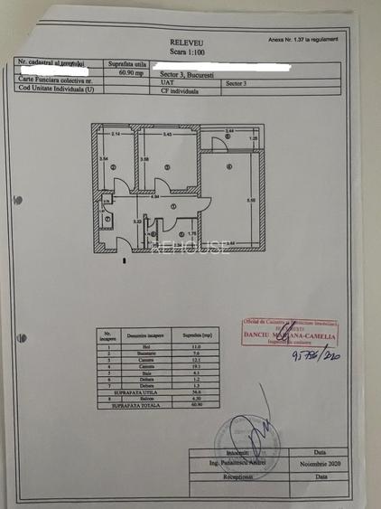 Titan, metrou 1 Decembrie,  61mp, 1/10, 1989, renovat, mobilat modern, AC - 1