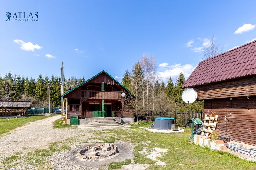 Vile turistice, locație montană superbă, la marginea pârâului,  2600 mp teren - 13