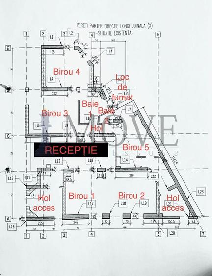 PIAȚA SPANIEI- NOTARIAT, CABINET DE AVOCATURĂ în Parter Înalt - 1