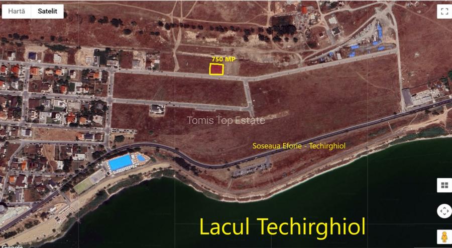 Teren Techirghiol 750 mp ,cartier nou cu străzi asfaltate - 5