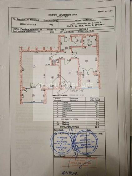Apartament 3 camere Fizicienilor Central District 4 Elements - Metrou - 3