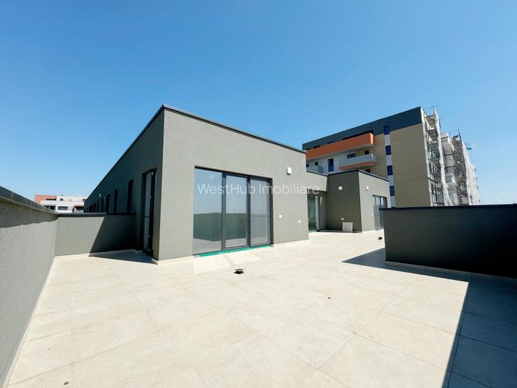 Penthouse 3 camere, decomandat, 89.7 mp utili, toate utilitatile, zona Aradului - 13