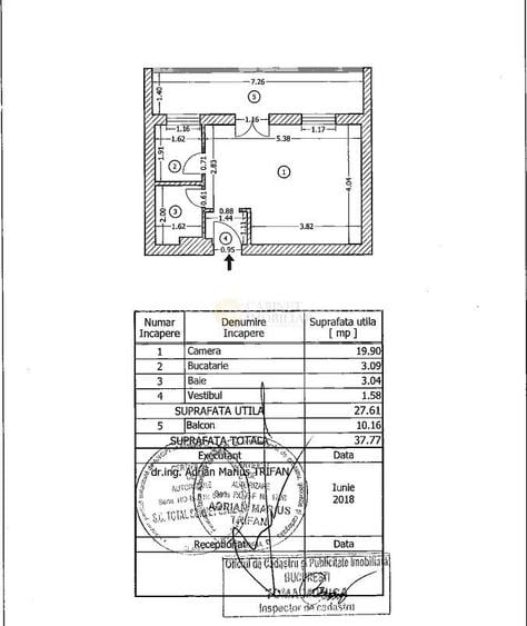 Garsoniera | Creditabil I  Vedere Panoramica | Pasajul Victoriei - 9