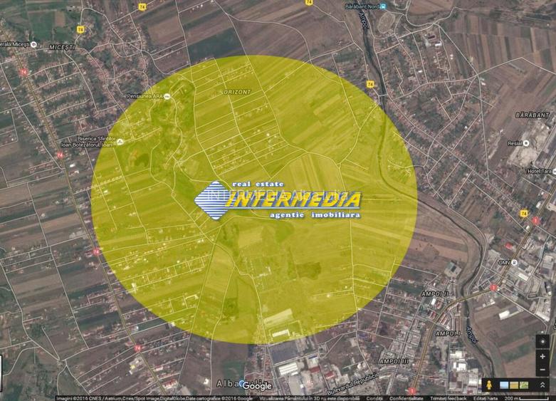 Teren de vanzare OIEJDEA la DJ 5800 mp cu deschidere 37 m. la drum asfaltat - 3