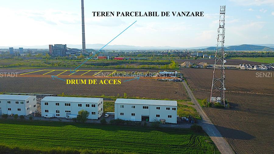 Teren industrial cu PUZ si PUD de la 1200 mp la 8000 mp - 2