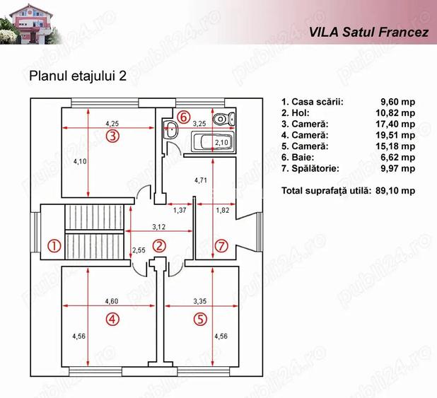 Herastrau  I Sat Francez I vila  8 camere I  gradinita/birou - 8