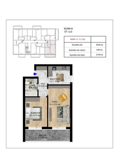 Apartament 2 Camere Decomandat Pallady 15min Metrou N Tecl - 4