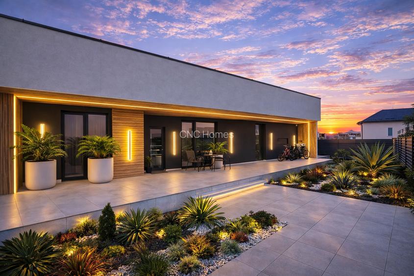 CASĂ PARTER – PROIECT EXCLUSIV CNC HOMES | COMUNA BERCENI - 8