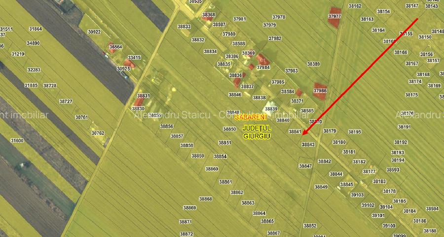 Terenuri intravilane | Loturi de case | Săbăreni – Cintezoiului - 0% comision - 1