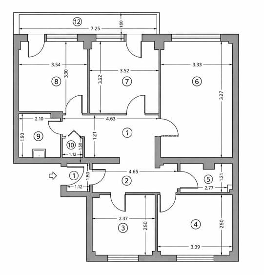 4 camere renovat| boxa | poziție excelenta Universitate - 17