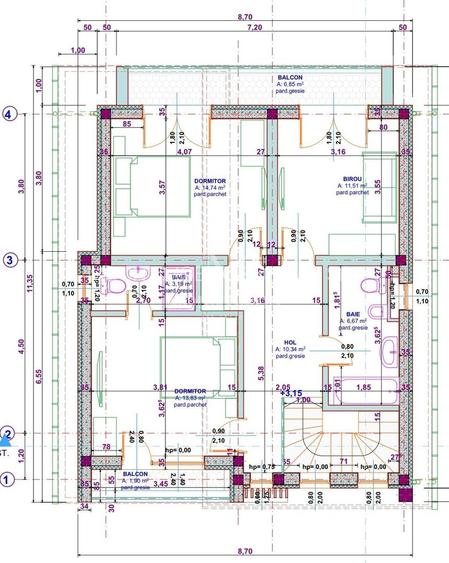 Casa individuala 4 camere 120 mp/utili, teren 430 mp, Cristian/Brasov - 7