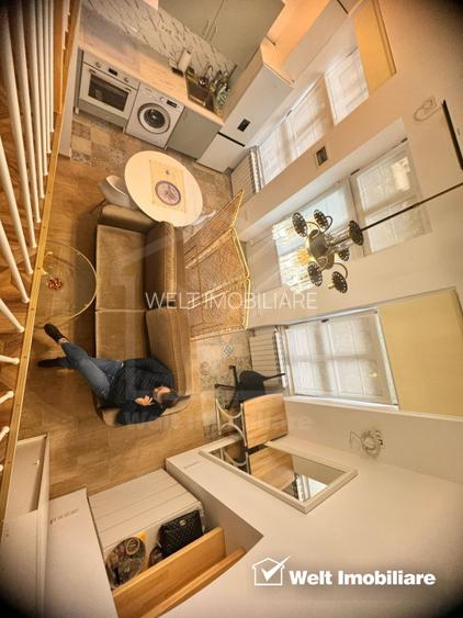 Apartament tip studio etajat, ultracentral, mobilat si utilat ! - 5