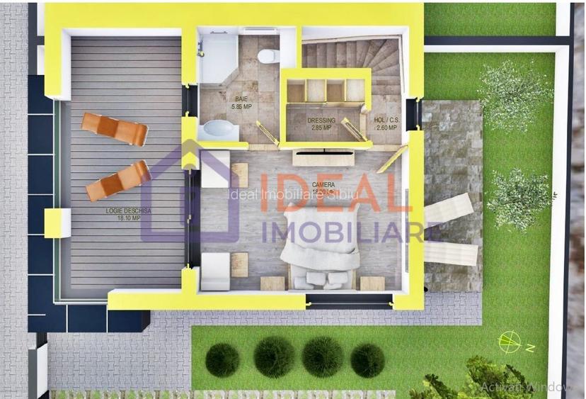 Casă modernă cu cu 4 camere si gradina, în Selimbar - 2