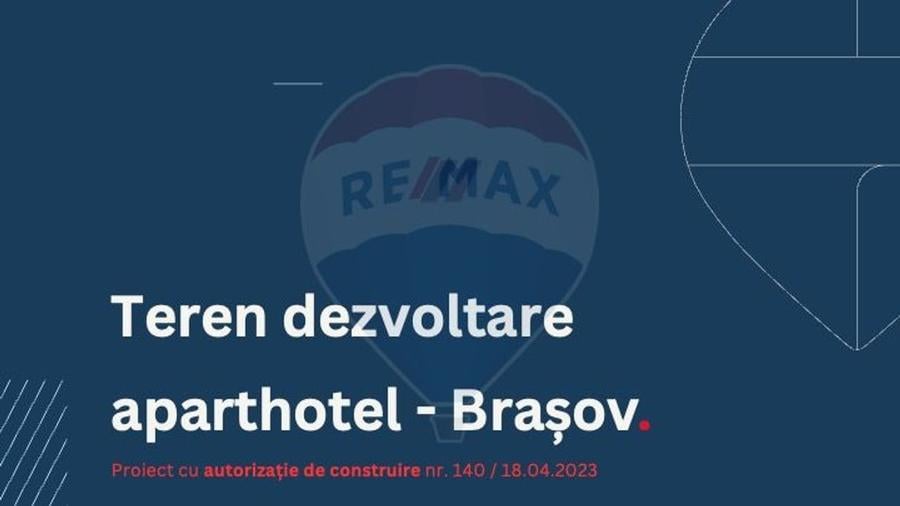 TEREN CU AUTORIZAȚIE DE CONSTRUIRE APARTHOTEL – BRAȘOV
