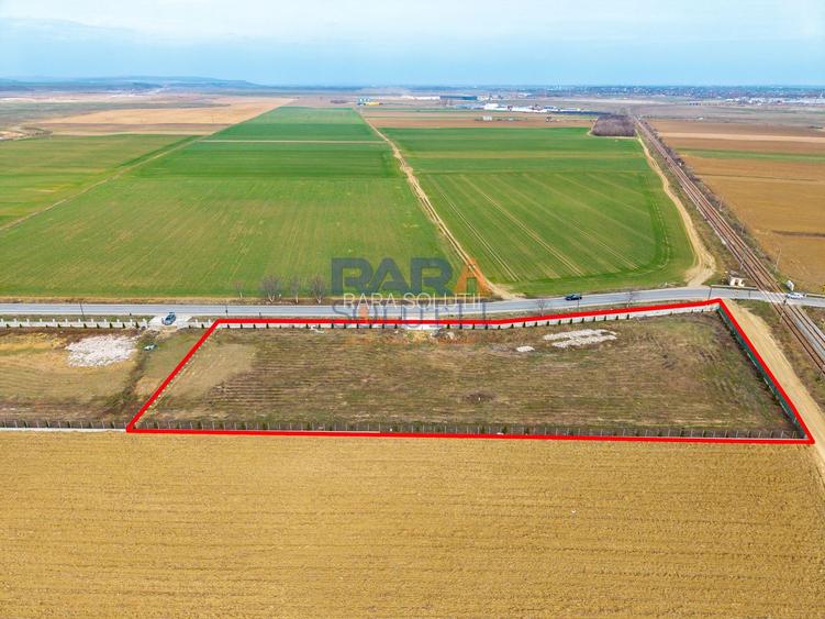 Teren 7.092 mp cu PUZ aprobat + Autorizatie / investiție autostrada A7 - 6