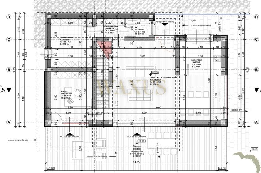Vila de Lux - SU 172MP | ST 620MP | Terase 90MP - Popești | Baciu - 6