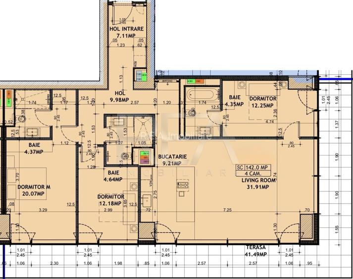 4 camere în ONE Floreasca vizavi de Promenada Mall - 19