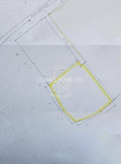 Teren intravilan 2800 mp cu utilitati-ideal case-Valea Ghinzii - 2