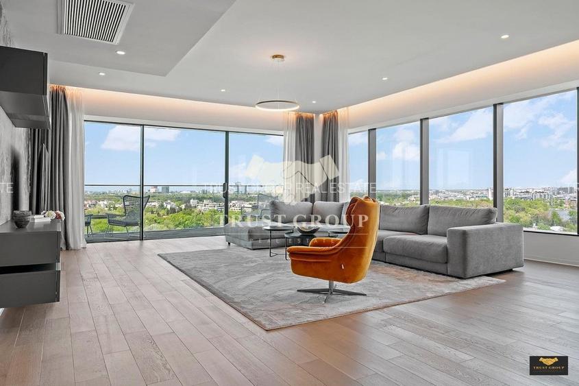 Apartament 4 camere One Floreasca | 222 mp | 4 bai | priveliste panoramica - 6