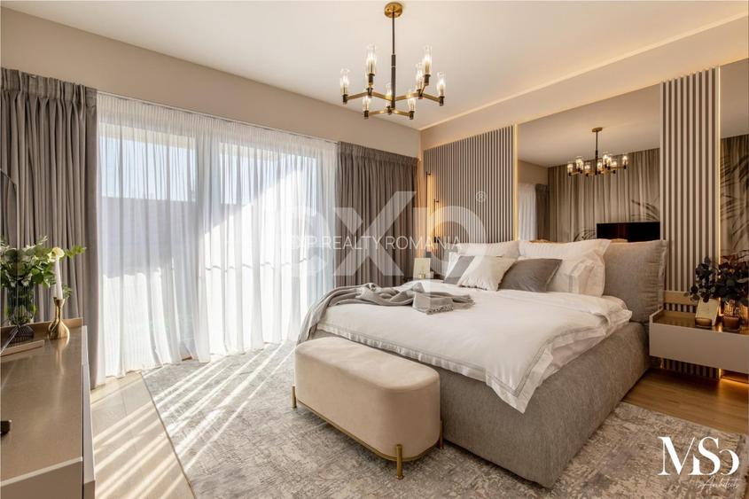 Ap superb de inchiriat Herastrau- 5 camere- mobilat si utilat- 2 locuri de parca - 13