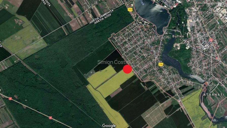 OCAZIE !!! 990 mp teren casa langa padurea Buftea - 3