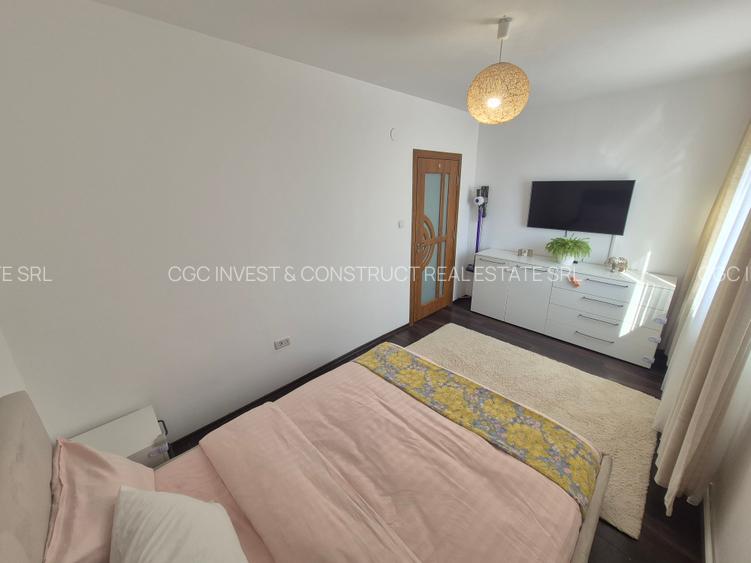 2 Cam-Lux-1 Min Spitalul Judetean-54 MP--Balcon-Mobilat-Centrala--85.000 Euro ! - 13