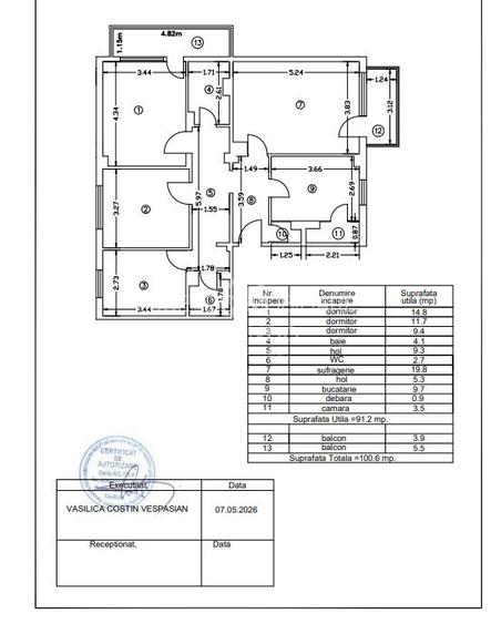 Apartament 4 camere | Etaj 1 | Bulevard principal | Alexandria - 28