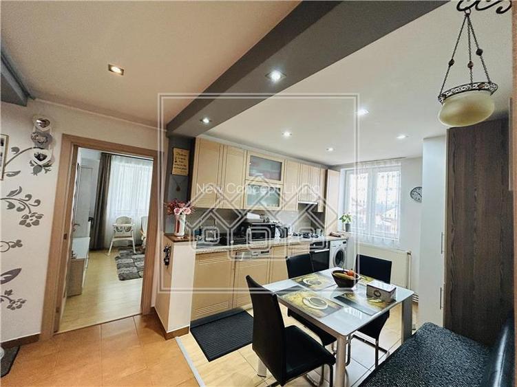 Apartament de vanzare in Sibiu-3 camere, balcon - Etaj 1/4 - Turnisor - 8