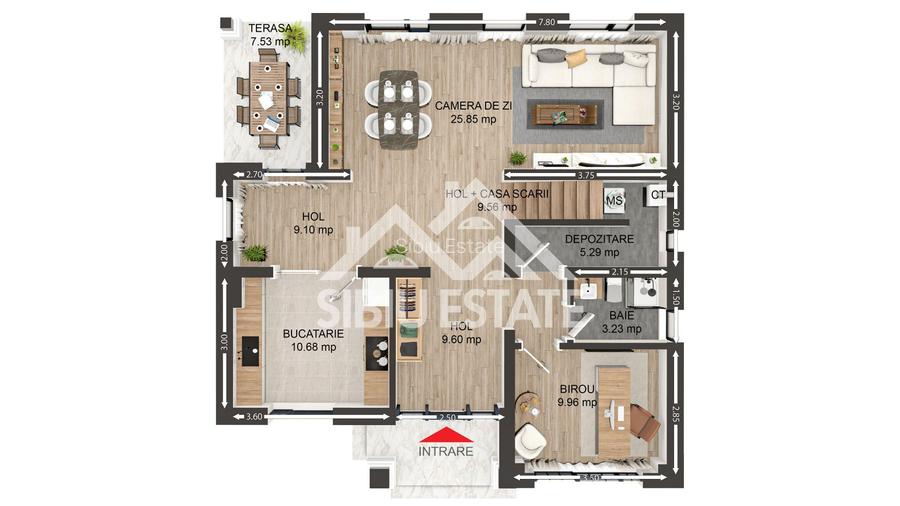 Vila de lux Selimbar proiect Beverly Hills by Casian's Residence - 4