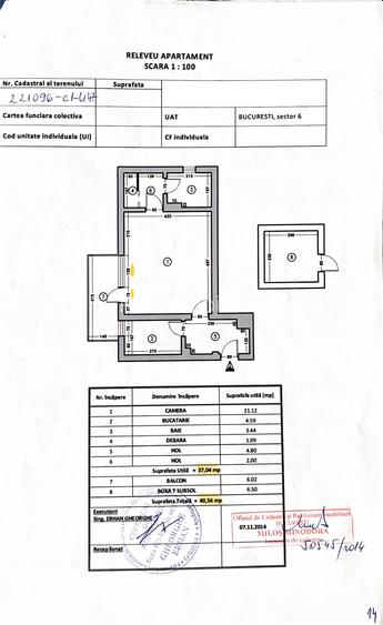Garsoniera in bloc H - AFI Cotroceni - 1