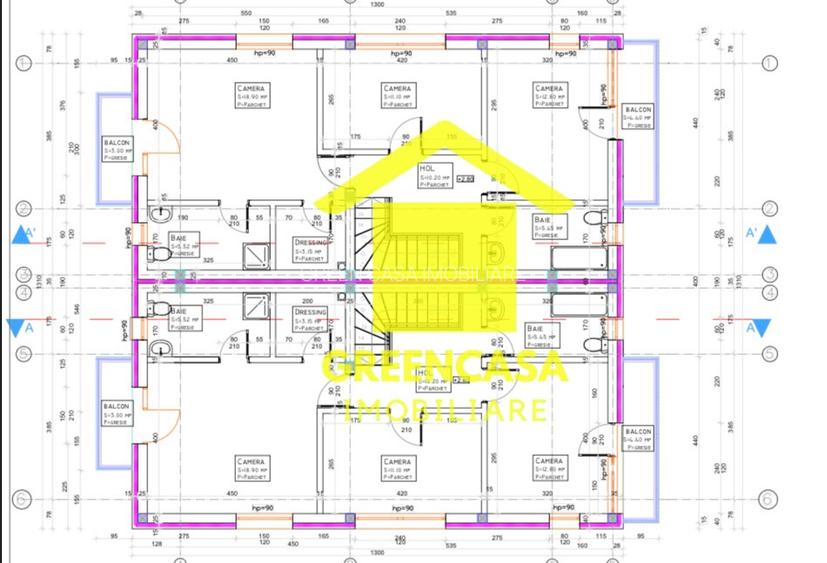 Duplex cu suprafata utila de 119 mp ,zona strazii Catanelor - 6