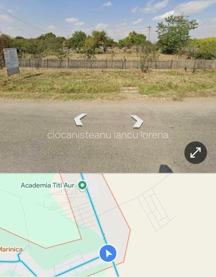 Vând teren intravilan dublă deschidere din d1A - 6