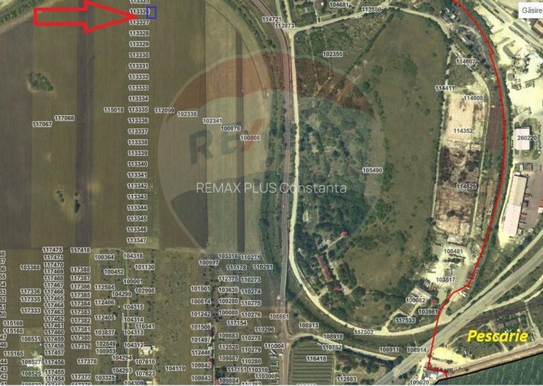 De vanzare teren intravilan Agigea - 400mp zona Pescarie - 3