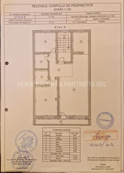 Apartament 4 camere - 127 m2 - Centrala Proprie - 1