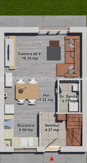 VIla 3 camere, 2 locuri de parcare, piscina in Cosmopolis - 3