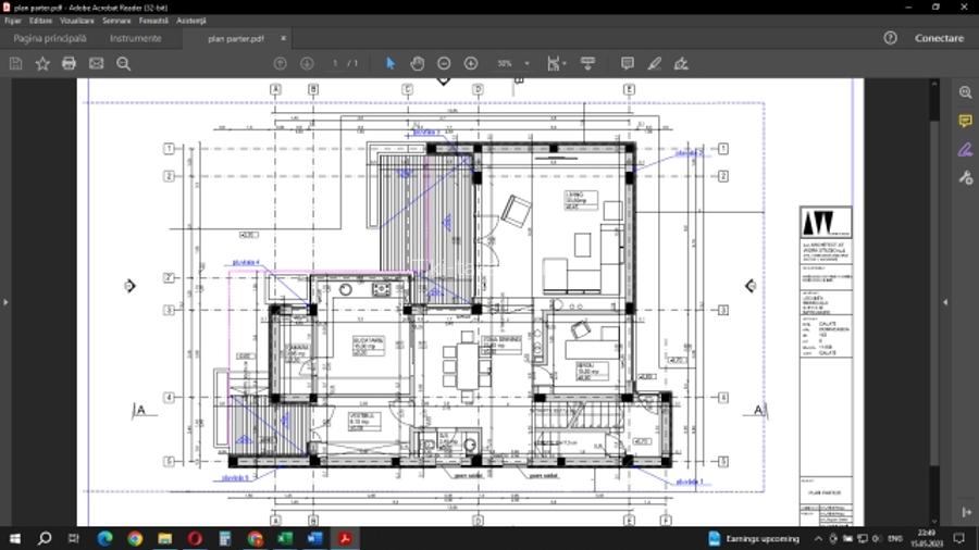 Casa, 6 camere, constructie 2020, teren 650mp, Galati, Gradina Publica, 405.000e - 1