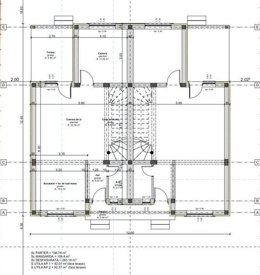 COMISION 0%, Duplex 4 Camere, La Cheie, P+E, 95MP, 335 Teren, SACALAZ - 11