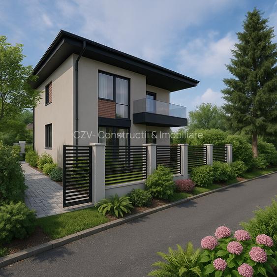 Ghidigeni Parc Residence/ Vile Individuale 402 mp Teren - 2