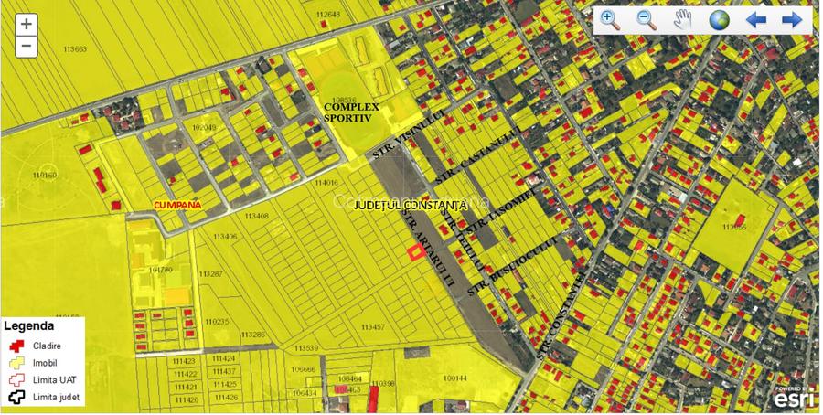 Vând teren intravilan în Cumpana, zona Complex Sportiv - 2