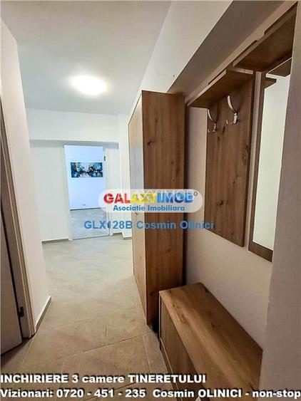 3 camere decomandat Tineretului langa metrou prima inchiriere - 7