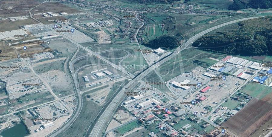 Teren intravilan industrial de vanzare in Gilau - 2