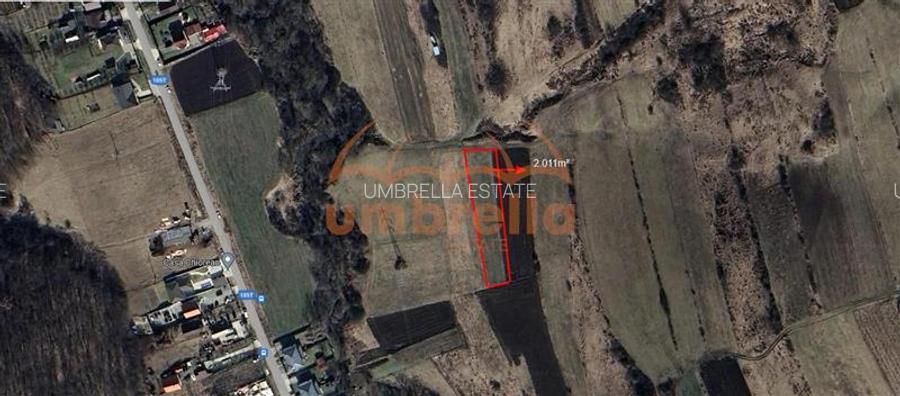 Teren de vanzare extravilan  in Popesti Baciu, jud. Cluj, 2011m²/20€ m² - 2