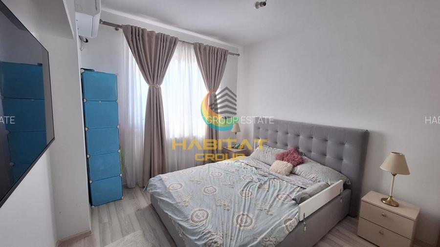 Vanzare ap 2 camere 59 mp cu loc parcare mobilat utilat Popesti Leordeni metrou - 9
