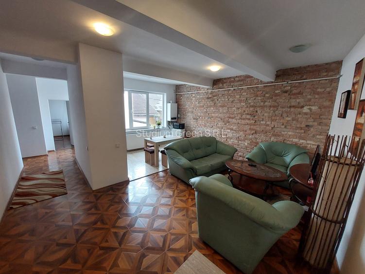 Inchiriez apartament 3 camere finisat si mobilat uștracentral - 2